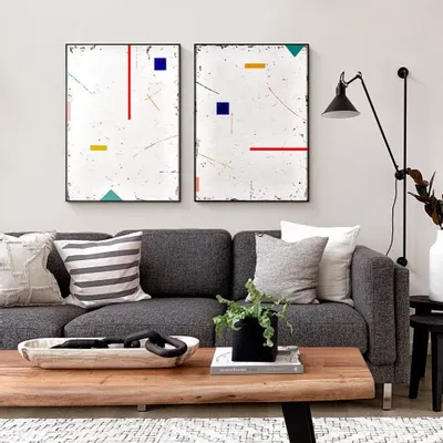 Services - 'Amaranta 01' - Œuvre originale - 70x100cm. - PERSPECTIVA 10