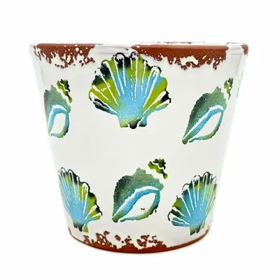 Bougies - bougie parfumée en céramique shell taille L - WAX DESIGN - BARCELONA