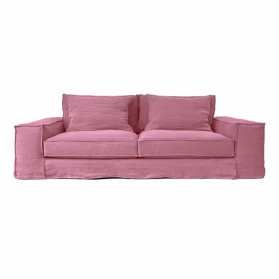 Sofas - Pink cheekbone Portobello sofa - 4 seats - JOLI JOUR PARIS