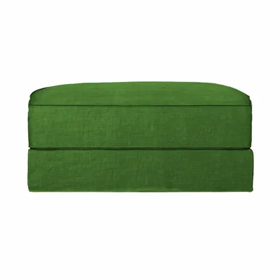 Sofas - Grass green Portobello sofa - ottoman - JOLI JOUR PARIS