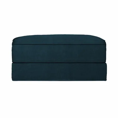 Sofas - Ocean blue Portobello sofa - ottoman - JOLI JOUR PARIS