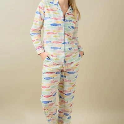 Homewear - Color Fish Pajama - KORES ACCESSORIES