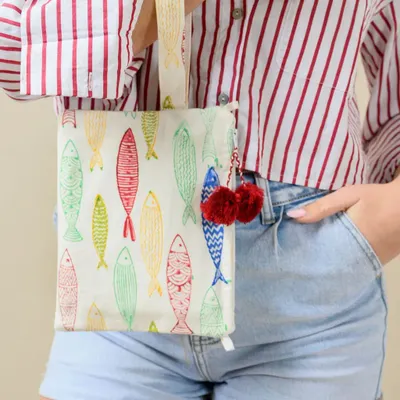Bags and totes - Color Fish Pouch Bag - KORES ACCESSORIES