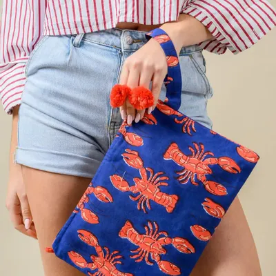 Bags and totes - Lobster Wristlet Bag - KORES ACCESSORIES