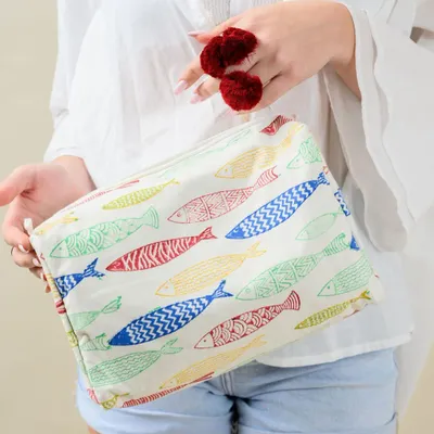 Bags and totes - Color Fish Toiletry Bag - KORES ACCESSORIES