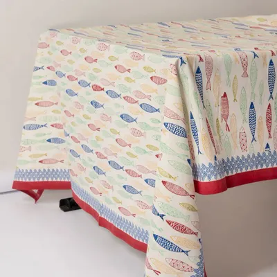 Homewear - Color Fish Tablecloth - KORES ACCESSORIES
