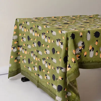 Homewear - Sheep Tablecloth - KORES ACCESSORIES