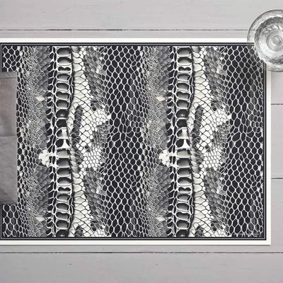 Placemats - Placemat Python Grey - MA CHÉRIE MON AMOUR