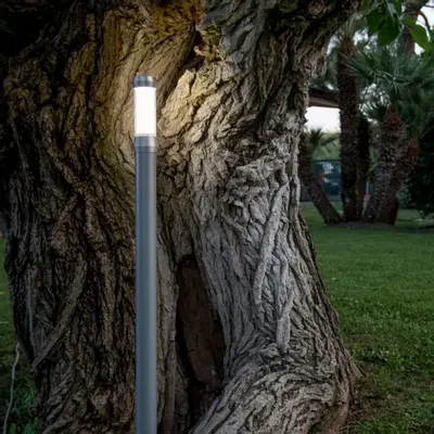 Outdoor floor lamps - ONLINE 50 terminal lamp (100 cm). Durable and unique outdoor lamp. - KRILADESIGN SRL