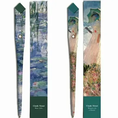Stylos, feutres et crayons - 48 stylos en papier - Collection PEINTURE - PLUME DE PAPIER