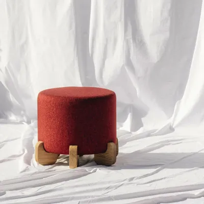 Stools - Ipanema Stool in Natural Oak Feet - DUISTT