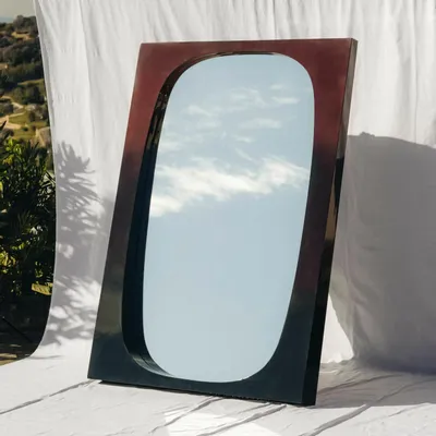 Mirrors - Constantin Mirror in Lacquered Wood With Ombré Effect - DUISTT