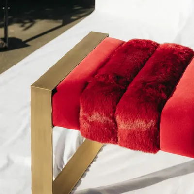 Benches for hospitalities & contracts - Dawn Bench in Light Bronze - DUISTT