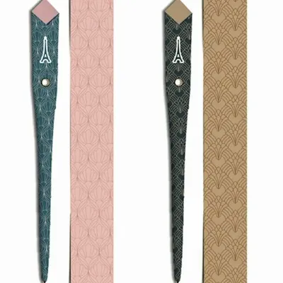 Stylos, feutres et crayons - 48 stylos en papier - Collection ART DÉCO - PLUME DE PAPIER