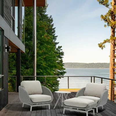 Lawn sofas   - SCOOP bean bag - COUTURE JARDIN