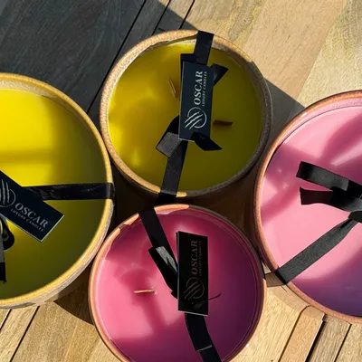 Cheminées d'extérieur - Pretty in Pink - OSCAR LUXURY CANDLES / STELLU