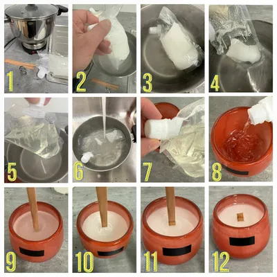 Bougies - Sacs de recharge pour bougies à faire soi-même - OSCAR LUXURY CANDLES