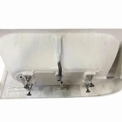 Baignoires - Baignoire semi-îlot Murale CAPRI 180 Droite L. 180 x l. 81 cm, SPALINA - SPALINA