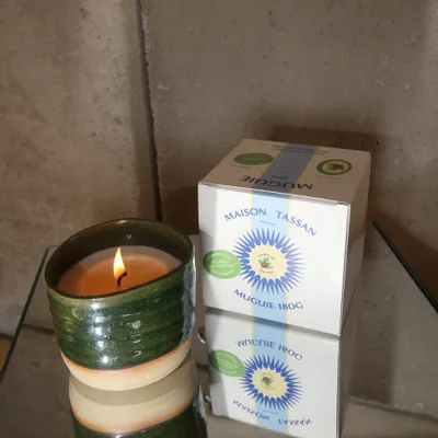 Bougies - Bougie parfumée rechargeable Ecorce du Ventoux 180g - MAISON TASSAN