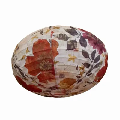 Suspensions - SUSPENSION EN TISSU - Collection Sienna Terra - Sienna Terra, Oval 60 - JOLI JOUR PARIS