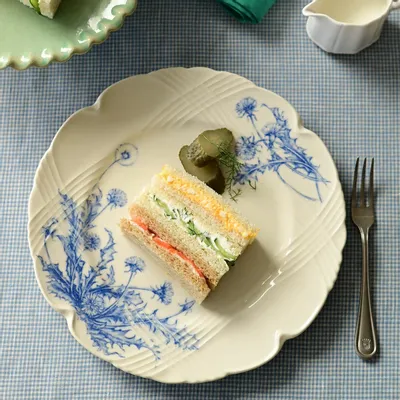 Bowls - La Paix plates & cup - MARUMITSU POTERIE