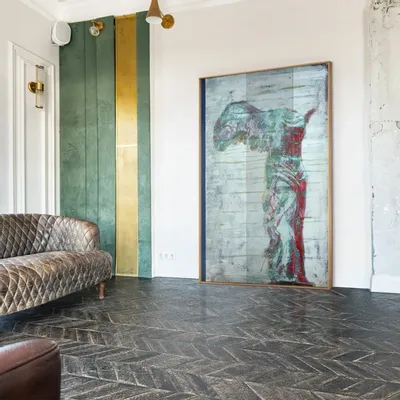 Services - 'Samotracia' - Original Painting - 120x160 cm - PERSPECTIVA 10