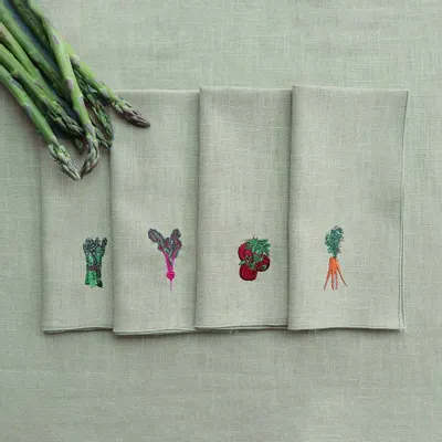 Table linen - Serviette en lin | VERDURA - GIARDINO SEGRETO