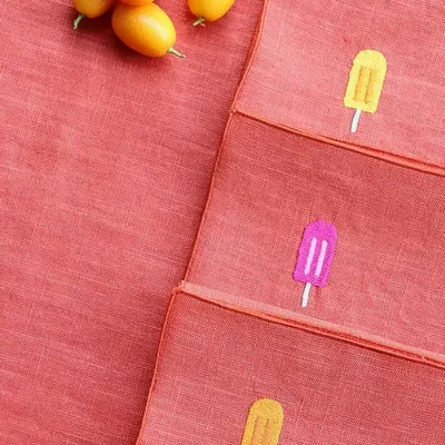 Table linen - Linen placemat | GHIACCIOLI - GIARDINO SEGRETO