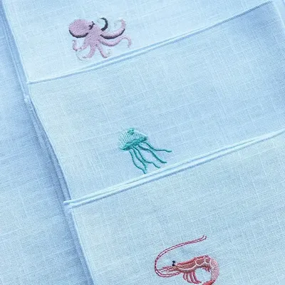 Linge de table textile - Napperon en lin | MARINA - GIARDINO SEGRETO