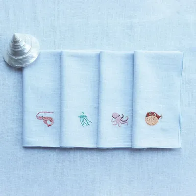 Table linen - Linen towel | MARINA - GIARDINO SEGRETO