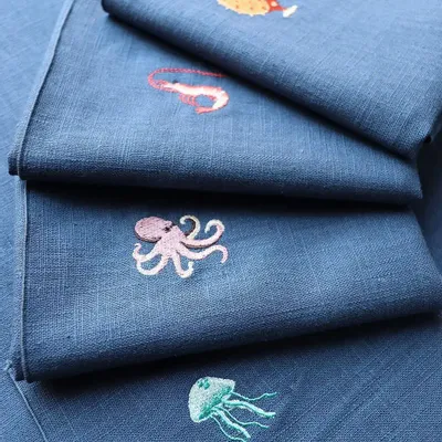 Linge de table textile - Nappe en lin | MARINA - GIARDINO SEGRETO