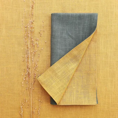 Table linen - Linen napkin | BICOLOR - GIARDINO SEGRETO