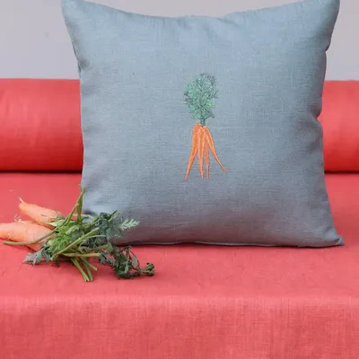 Couettes et oreillers - Housse de coussin en lin | VERDURA - GIARDINO SEGRETO