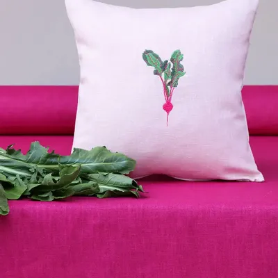 Comforters and pillows - Linen pillow cover | VERDURA - GIARDINO SEGRETO