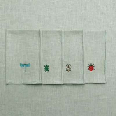 Table linen - Linen napkin | INSETTI - GIARDINO SEGRETO