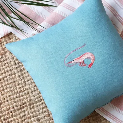 Comforters and pillows - Linen pillow cover | MARINA - GIARDINO SEGRETO