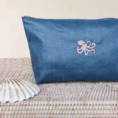 Clutches - Linen pochette | MARINA - GIARDINO SEGRETO