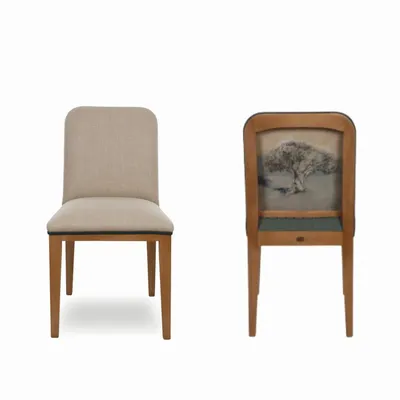 Chaises pour collectivités - Mauro Chair Essence Olivo |Chaise - CREARTE COLLECTIONS