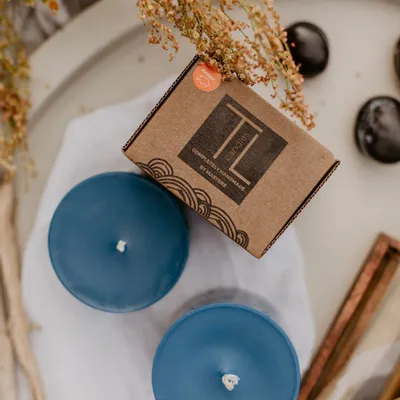 Bougies - Bougie au parfum ambré - TL CANDLES