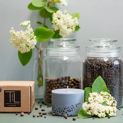 Bougies - Bougie au parfum de patchouli - TL CANDLES