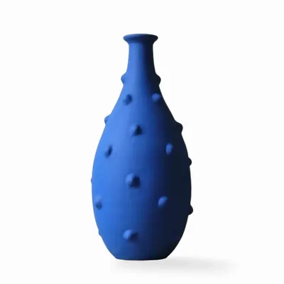 Vases - Timgad Vase - Matt Blue - MAISON MARMOL