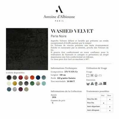 Canapés - Canapé Soho Noir - 3 places - JOLI JOUR PARIS