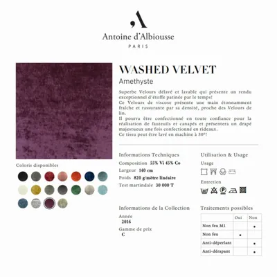 Sofas - Soho Amethyst sofa - 1 seat - JOLI JOUR PARIS