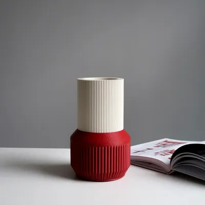 Vases - VASE - INSPIRÉ PAR LES BOUGIES - MENDELEK STUDIO