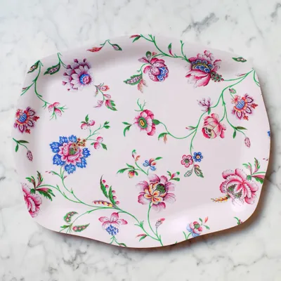 Trays - Pondicherry Rococo Plateau - PARADISIO IMAGINARIUM