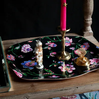 Plateaux - Plateau rococo Pondichéry - PARADISIO IMAGINARIUM