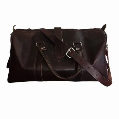 Petite maroquinerie - Sac de week-end en cuir - BERBER LEATHER