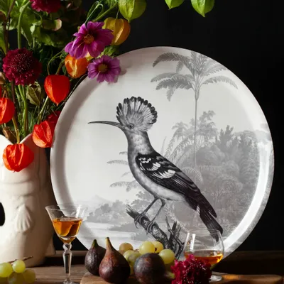 Trays - Huppe round tray - PARADISIO IMAGINARIUM