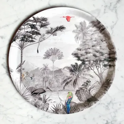 Plateaux - Plateau  rond Bahia - PARADISIO IMAGINARIUM