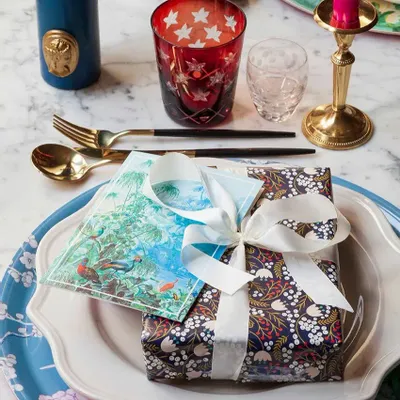 Plateaux - Plateau rond pivoines - PARADISIO IMAGINARIUM